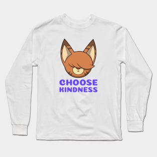 kittyswat Claire "Choose Kindness" Long Sleeve T-Shirt